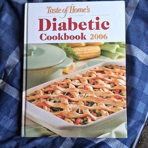 Taste of Home Diabetic Cookbook 2006 - Green and Red Cover